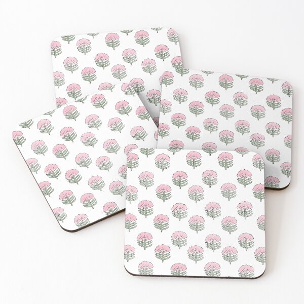 Item preview, Block print flower designed and sold by Print-Designs.
