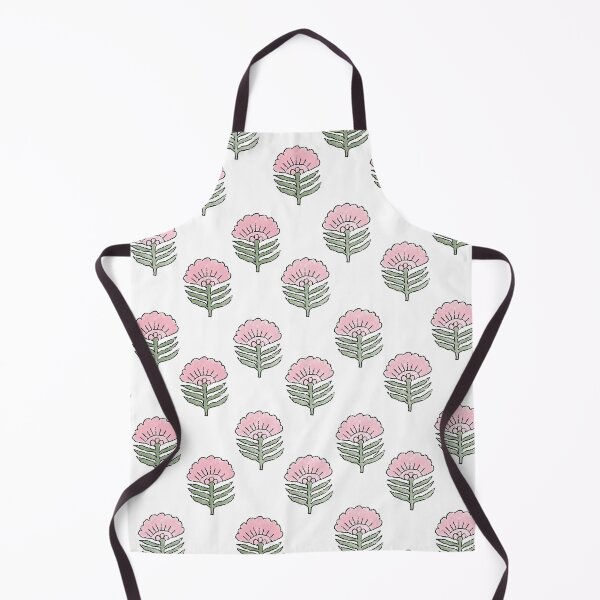 Item preview, Block print flower designed and sold by Print-Designs.