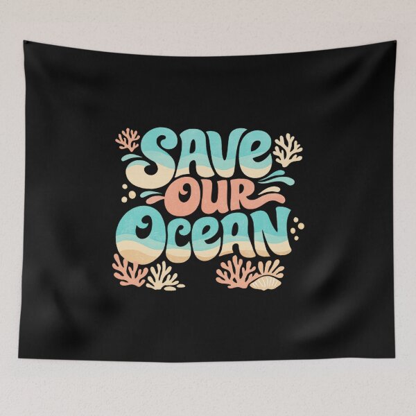 Item preview, Save Our Ocean designed and sold by LuveraxArt.