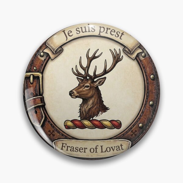 Item preview, Clan Fraser of Lovat Crest designed and sold by BagTown Clans.