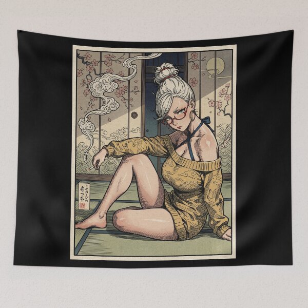 Item preview, Vintage Style Seiko Ayase designed and sold by MadShroomPrints.