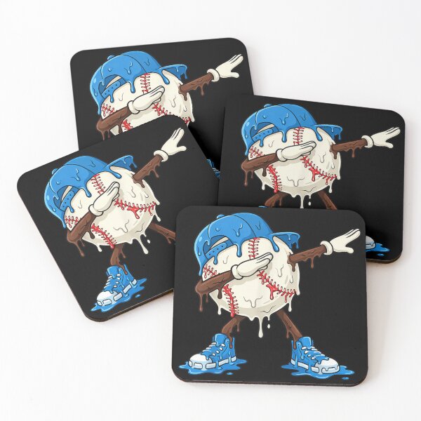 Item preview, Funny Baseball Dabbing Player Melted Ice Cream Style Sports Humor Design designed and sold by LakenDraphil.