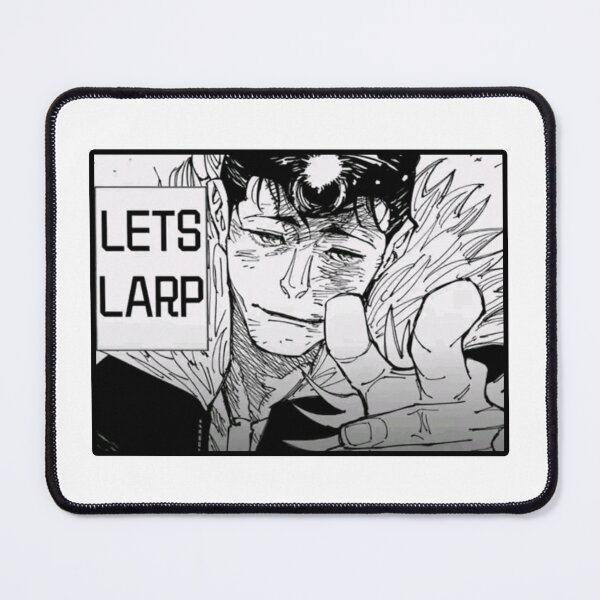 Item preview, JANE JULIET / RYU ISHIGORI LETS LARP (SENDAI COLONY CULLING GAMES LETS USE EVERY LAST DROP AGENDA MEME) designed and sold by Python Designs .