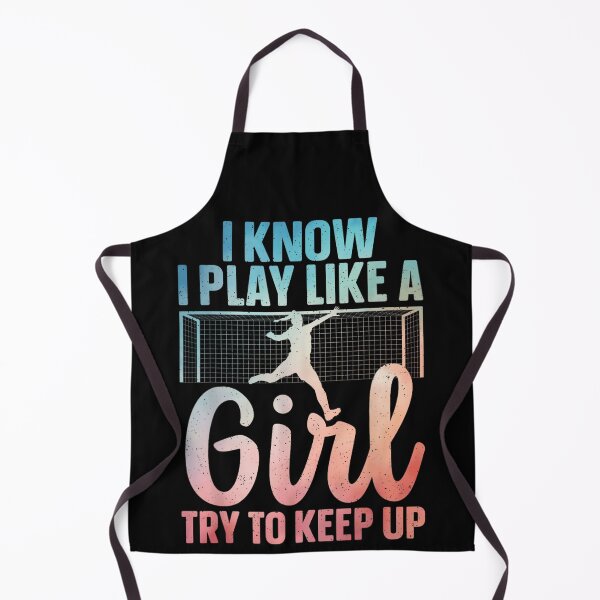 Item preview, I Know I Play Like A Girl Try To Keep Up Funny Volleyball Girl Design designed and sold by LakenDraphil.