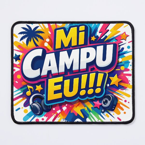 Item preview, IRONIC T SHIRT MI CAMPU EU designed and sold by apses.
