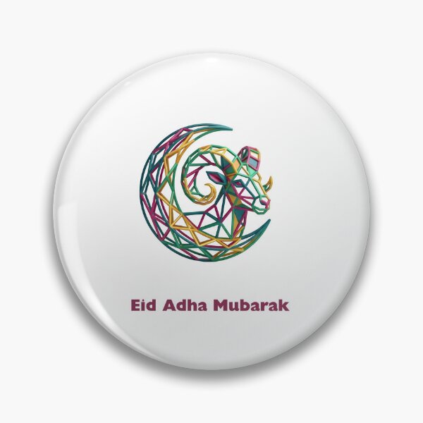 Item preview, Eid Adha Mubarak Geometric Sheep Modern Islamic Art designed and sold by SpoonLogiq.