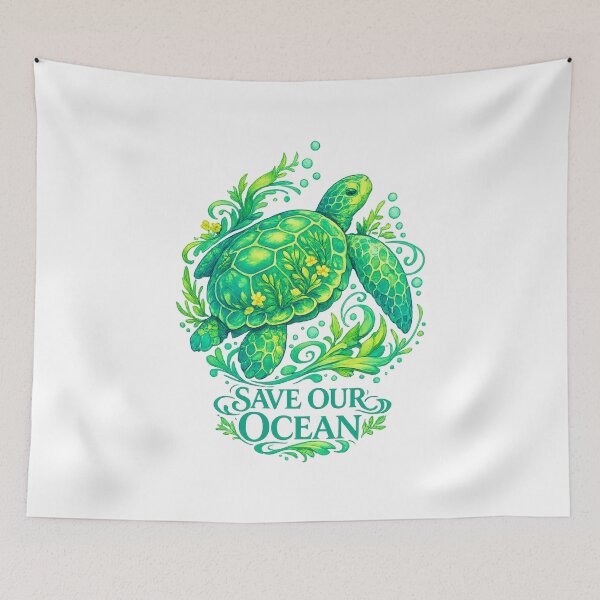 Item preview, Save Our Ocean designed and sold by LuveraxArt.