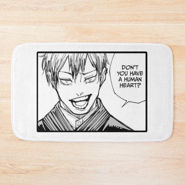 Item preview, DONT YOU HAVE A HUMAN HEART NAOYA ZENIN CULLING GAMES SEASON 3 LOBOTOMY KAISEN MEME designed and sold by Python Designs .
