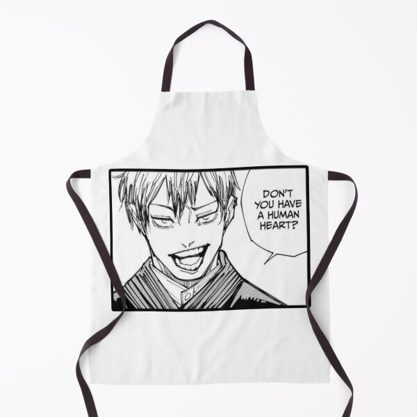 Item preview, DONT YOU HAVE A HUMAN HEART NAOYA ZENIN CULLING GAMES SEASON 3 LOBOTOMY KAISEN MEME designed and sold by Python Designs .