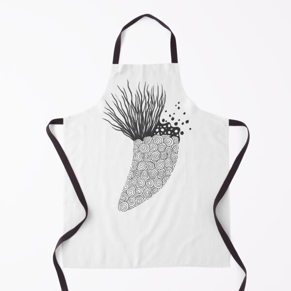 Item preview, Minimal Botanical Abstract - Black Ink Spot Illustration No. 04 designed and sold by CMF Designs.