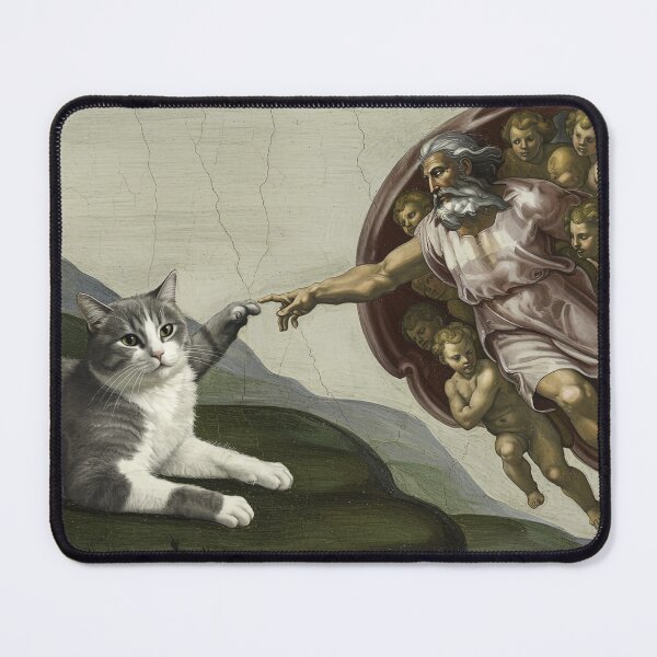 Item preview, The Creation of The Cat designed and sold by Cerafus.