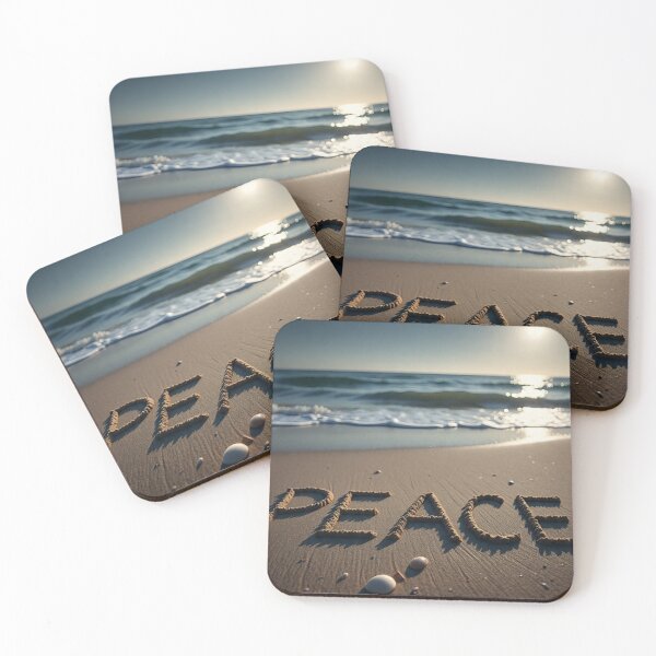 Item preview, Peaceful Beach at Sunset designed and sold by IrsathThaslima.