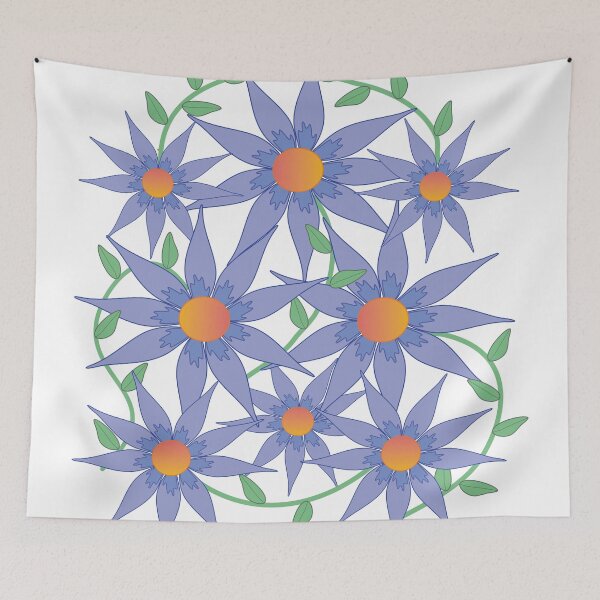 Item preview, FLORAL STARBURST designed and sold by ItaliaColore.