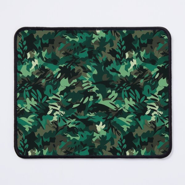 Item preview, Forest Emerald Jungle Camouflage Seamless Pattern designed and sold by pinkal.