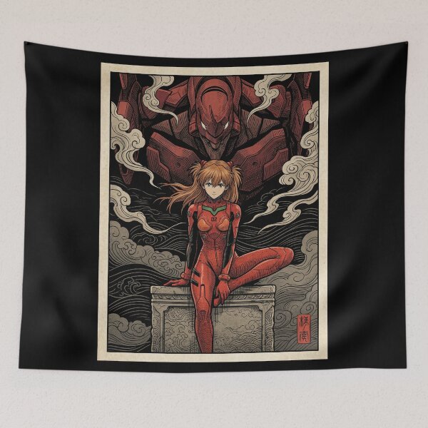 Item preview,  Vintage Style Asuka Langley Soryu designed and sold by MadShroomPrints.