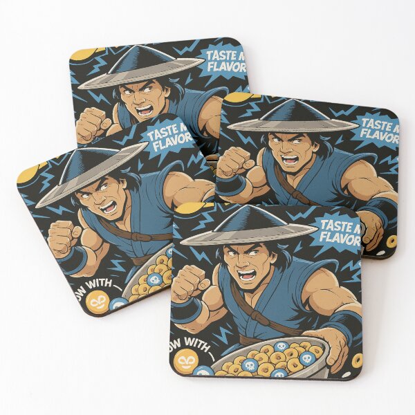 Item preview, Mortal Kombat Kung Lao Cereal Flakes designed and sold by Fei Long Design Hub.