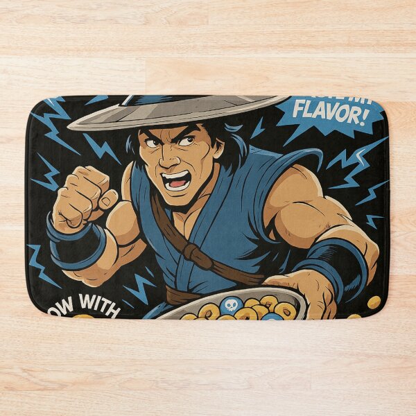 Item preview, Mortal Kombat Kung Lao Cereal Flakes designed and sold by Fei Long Design Hub.