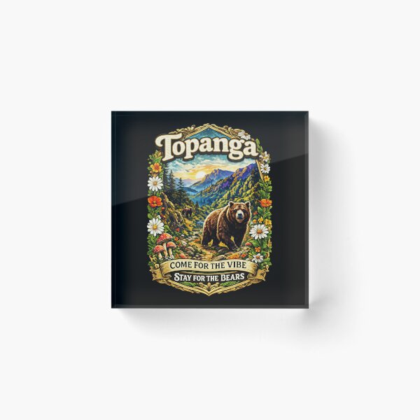 Item preview, Vintage Topanga Canyon Bear Family 90290 Bohemian Boho Nature Aesthetic designed and sold by CallDesign.