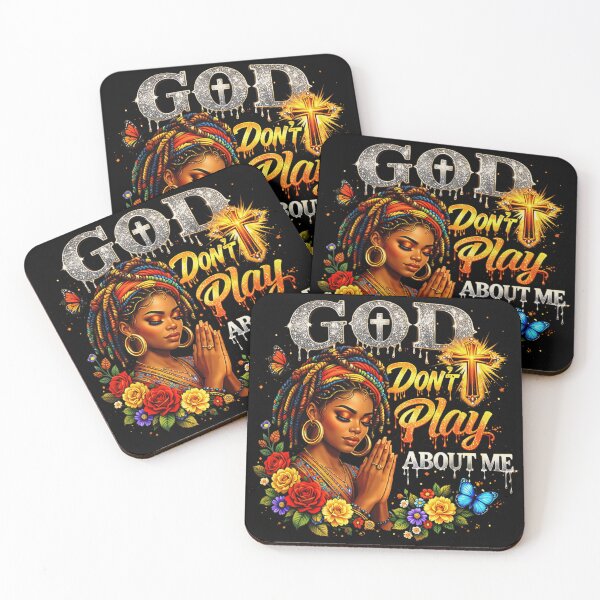 Item preview, God Don’t Play About Me Faith Prayer Christian Woman Spiritual Design designed and sold by RuperDelois.