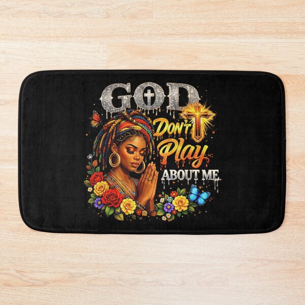 Item preview, God Don’t Play About Me Faith Prayer Christian Woman Spiritual Design designed and sold by RuperDelois.