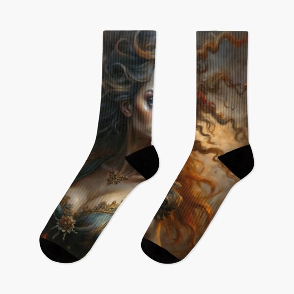Item preview, Dancing Witch with Wild Voluminous Hair Portrait designed and sold by DarkHolyQueen.