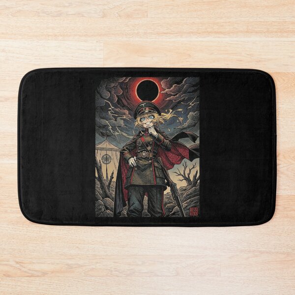 Item preview, Vintage Style Tanya Degurechaff designed and sold by MadShroomPrints.