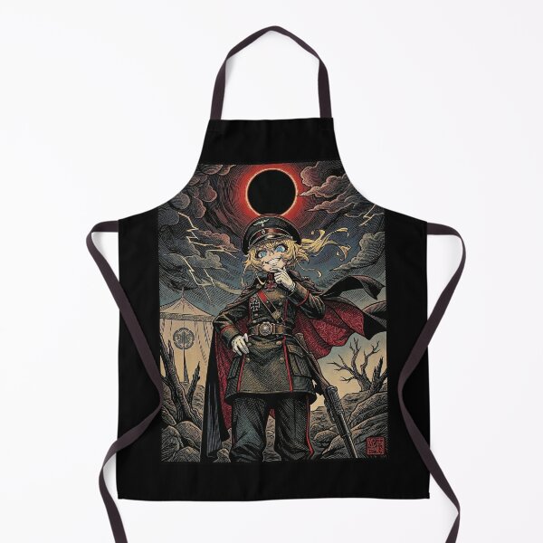 Item preview, Vintage Style Tanya Degurechaff designed and sold by MadShroomPrints.