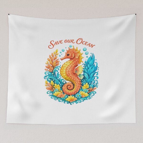 Item preview, Save Our Ocean designed and sold by LuveraxArt.