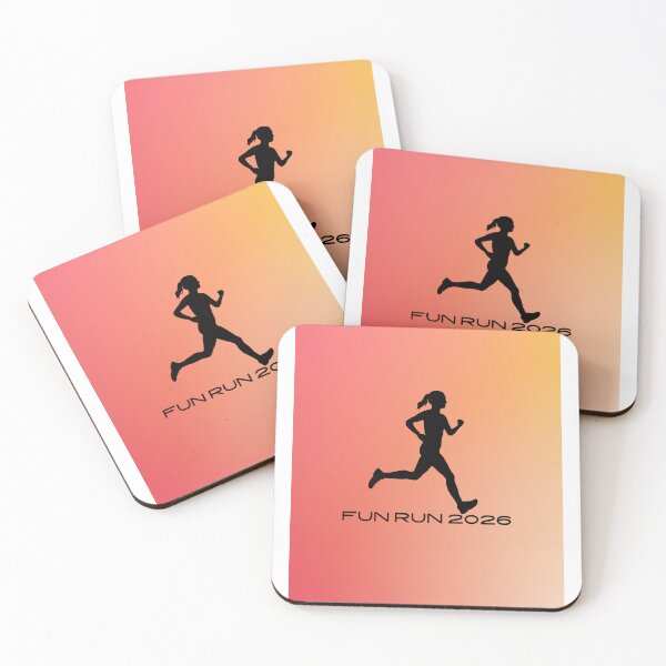 Item preview, Fun Run 2026 Retro Gradient Typography designed and sold by lalit0767.