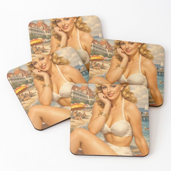 Item preview, Pinup Summer – Vintage Escape designed and sold by ForeverPrintsOK.