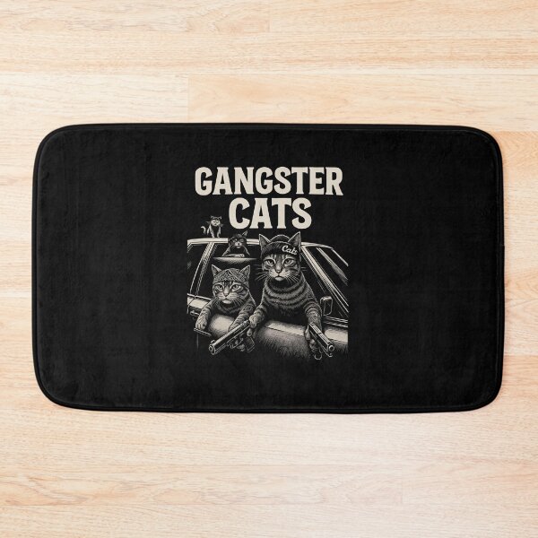 Item preview, Ganster Cats designed and sold by civomgon.