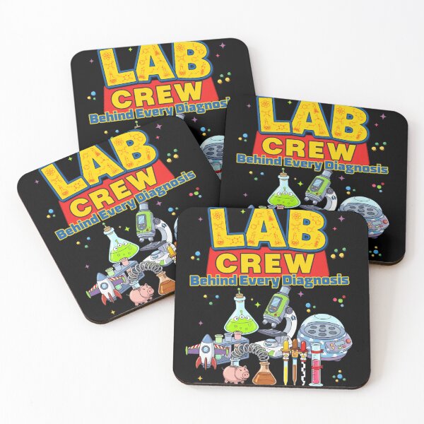 Item preview, Lab Crew Behind Every Diagnosis Science Lab Tech Funny Laboratory Design designed and sold by RuperDelois.