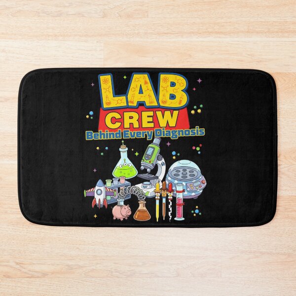Item preview, Lab Crew Behind Every Diagnosis Science Lab Tech Funny Laboratory Design designed and sold by RuperDelois.