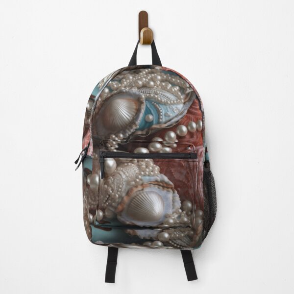 Item preview, Baroque Seashell and Pearl Ornate Coastal Pattern designed and sold by pinkal.