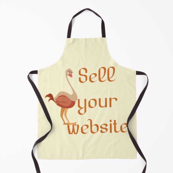 Item preview, Cute Flamingo "Sell Your Website" - Trendy Tech & Web Flipping Design designed and sold by Yasmine Mohammed.