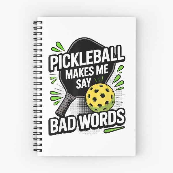 Item preview, Funny Pickleball Makes Me Say Bad Words Men Women Player designed and sold by wardpowerslamon.