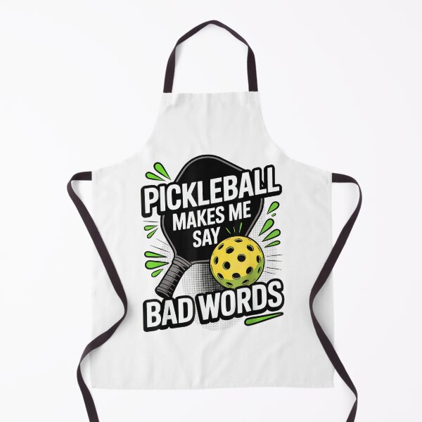 Item preview, Funny Pickleball Makes Me Say Bad Words Men Women Player designed and sold by wardpowerslamon.