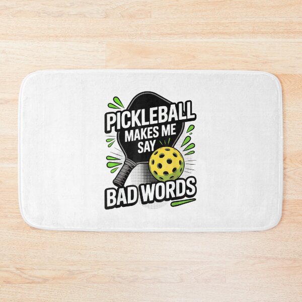 Item preview, Funny Pickleball Makes Me Say Bad Words Men Women Player designed and sold by wardpowerslamon.
