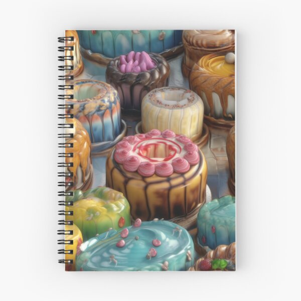 Item preview, Artisanal Glazed Confectionery Cake Feast Pattern designed and sold by pinkal.