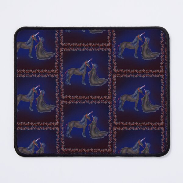 Item preview, Red String of Fate Unicorn Art designed and sold by emo horse.