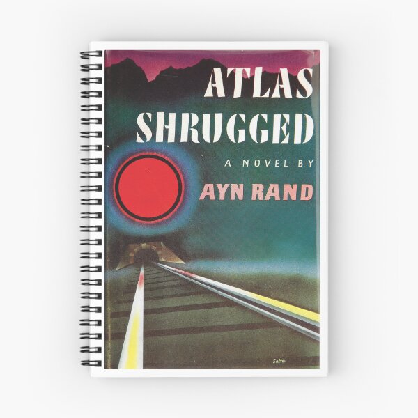 Item preview, Atlas Shrugged - First Edition Cover - Ayn Rand designed and sold by Mr Mustard Prints.
