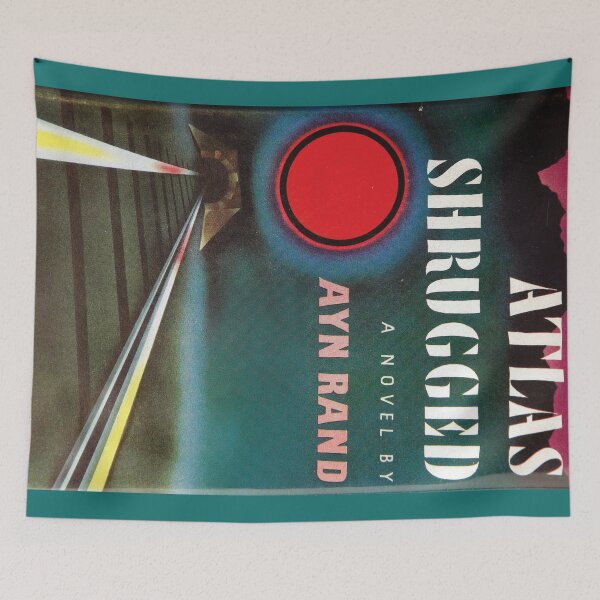 Item preview, Atlas Shrugged - First Edition Cover - Ayn Rand designed and sold by Mr Mustard Prints.