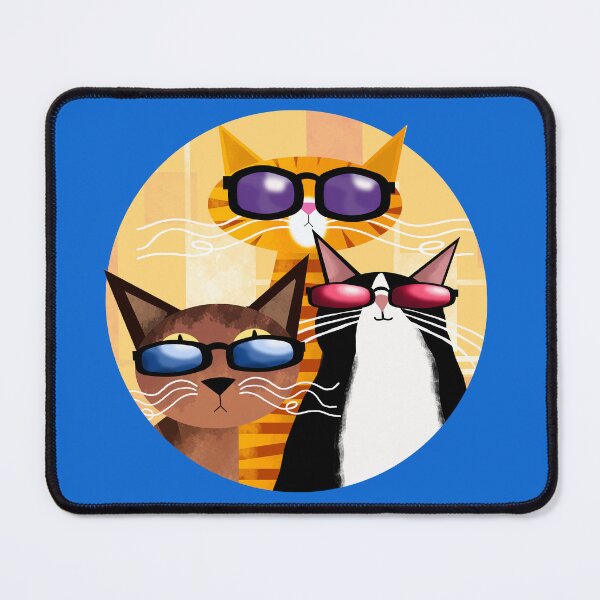 Item preview, Cool Cats Wearing Sunglasses designed and sold by Andrew Hitchen.