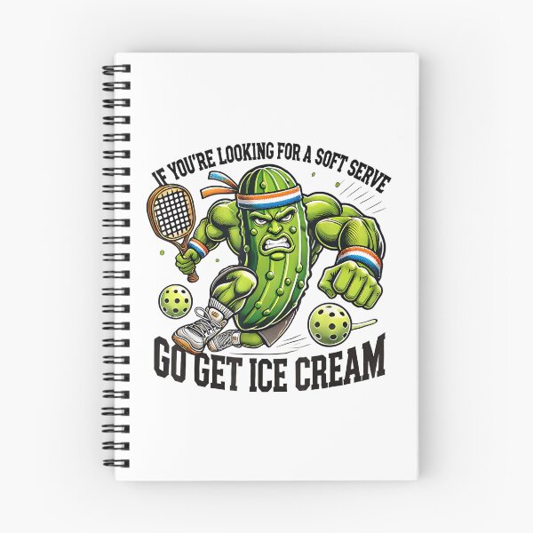 Item preview, Funny Pickleball Lover Pun with a Pickle Playing Pickle Ball designed and sold by wardpowerslamon.