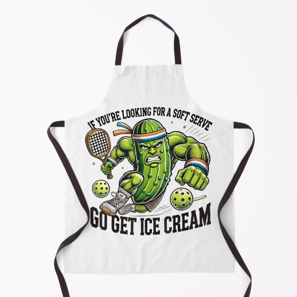 Item preview, Funny Pickleball Lover Pun with a Pickle Playing Pickle Ball designed and sold by wardpowerslamon.