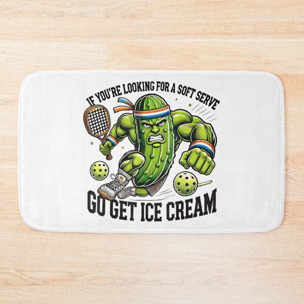 Item preview, Funny Pickleball Lover Pun with a Pickle Playing Pickle Ball designed and sold by wardpowerslamon.