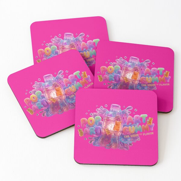 Item preview, Pop Art Gummy Soda Pop Flavor Kawaii Aesthetic designed and sold by LIVE_FREE.