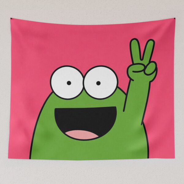 Item preview, Frog peace! designed and sold by GraphicMondaze.