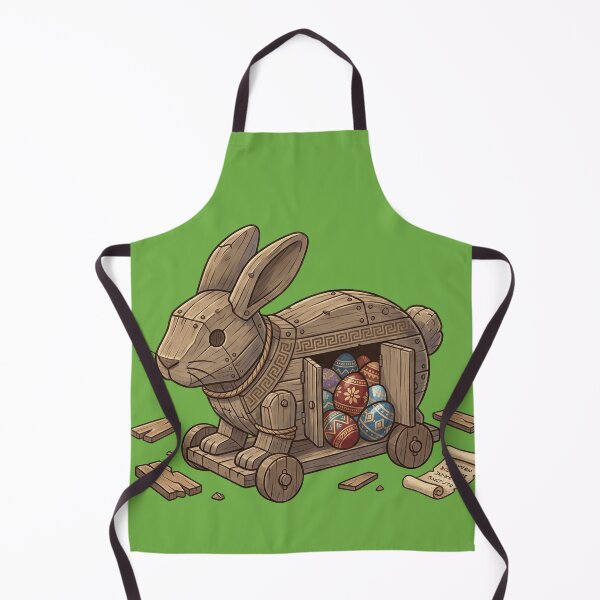 Item preview, Trojan Rabbit Easter Surprise - Funny Greek Mythology designed and sold by MythoWorldddd.