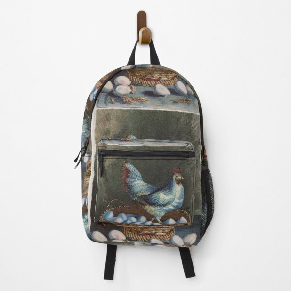 Item preview, Vintage Victorian Style Hen Illustration with Golden Eggs designed and sold by VISO-art.